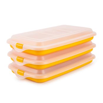 Ibili Deli - Recipiente Rectangular Apilable Con Tapa Porta Embutidos Y  Alimentos. Amarill con Ofertas en Carrefour