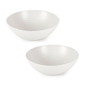 Plastic Forte Classic - Juego De 2 Fruteros Para Cocina 3.25l Redondos. Blanco