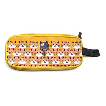 Iris Zipper Roll Friends - Porta Bocadillos Infantil Plegable Y Flexible Con Cremallera. C