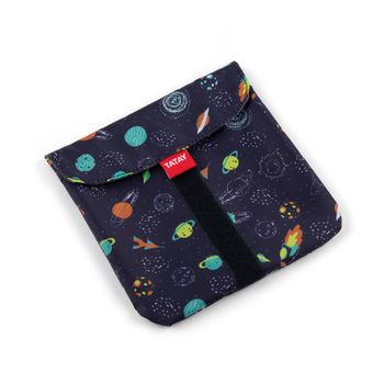 Tatay Pocket - Porta Sándwich Urban Food Textil Reutilizable E Impermeable. Planetas