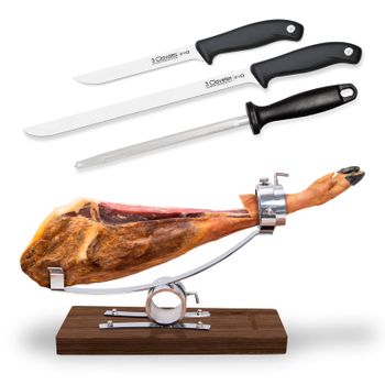 3 Claveles Gourmet - Kit Profesional De Cuchillo Jamonero Deshuesadores  Chaira Y Pinzas con Ofertas en Carrefour