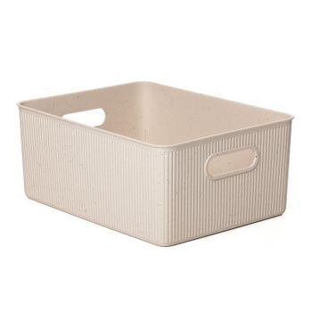 Caja Decorativa Madera de pino 35 x 14 x 40 cm (4 Unidades)