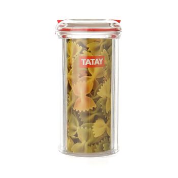 Tatay - Bote De Cocina 1.5l Para Alimentos En Seco Con Cierre De Seguridad