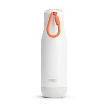 Zoku Pc - Botella Térmica De 0.5l En Acero Inoxidable De Doble Pared. White