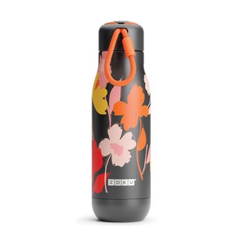 Zoku Pattern - Botella Térmica De 0.5l En Acero Inoxidable De Doble Pared. M. Poppy