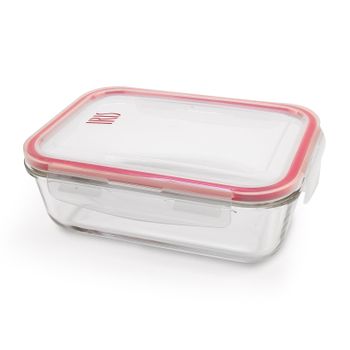 Iris - Recipiente Rectangular Hermético 1.2l En Vidrio Borosilicato