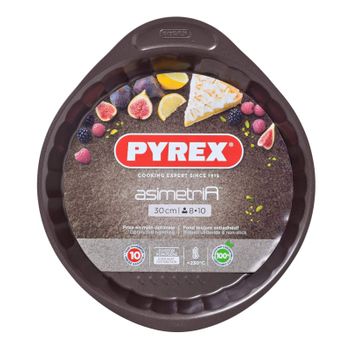 Pyrex Asimetría - Molde Para Hornear Tartas En Acero Antiadherente Ø 30cm