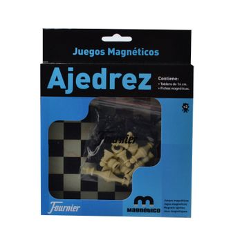 Fournier - Juego De Mesa, Tablero Ajedrez Magnético Mini