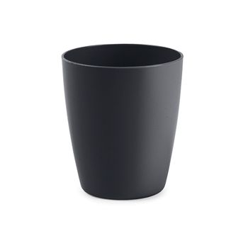 Plastic Forte Classic  - Vaso De Agua De 400 Ml Reutilizable. Ideal Fiestas. Gris