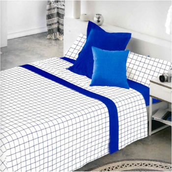 Cotton Artean - Juego De Sabanas Indi Cama De 150 X 190/200. 100% Algodón.  con Ofertas en Carrefour