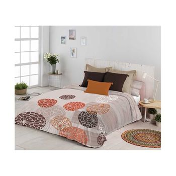 Funda Nordica Reversible Modelo Uxue  Algodón 100% Cama De 180