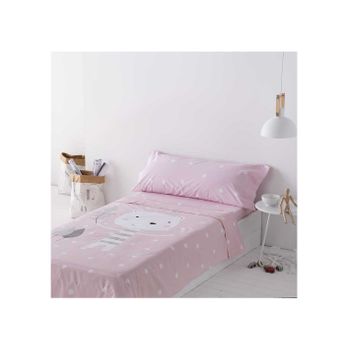 Juego de sabanas Infantil algodón poliester multicolor Cama 90 LUNITAS