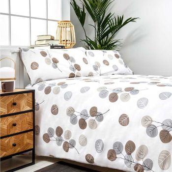 Funda Nórdica 100% Algodón Orgánico Beige 280x220 Cm Cama 200 con Ofertas  en Carrefour