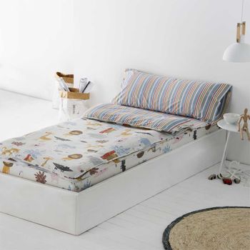 Saco Nordico Sin Relleno Save The Earth Haciendo El Indio Cama 105 con  Ofertas en Carrefour