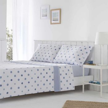 Juego De Sábanas Tres Piezas Coralina Goly Cama 105 Cm Gris con Ofertas en  Carrefour