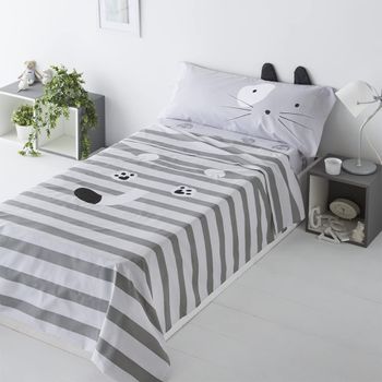 Funda nórdica ROAD GREY cama 90 cm - ONNASTUDIO