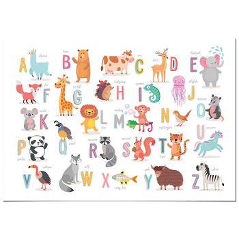 Vinilo Papel Tapiz De Niños Sonrientes Animales De La Selva - Adhesivo Pared  - Sticker Revestimiento - 30x30cm con Ofertas en Carrefour