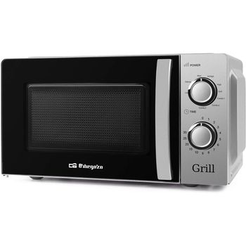 Microondas Orbegozo Mig2130 Blanco 20 Litros 700w Grill 900w Manual 6 Poten  Temp 30m 495x379x293