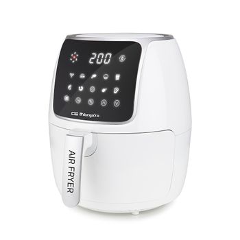 Freidora Sin Aceite 1300w, 3l, 8 Menús, Color Blanco,822393n con