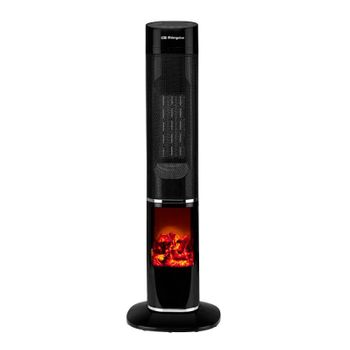  Orbegozo FHR 3050 Professional Ceramic Heater with 2 Heat  Levels, 3000 W, Black/Red : Automotriz