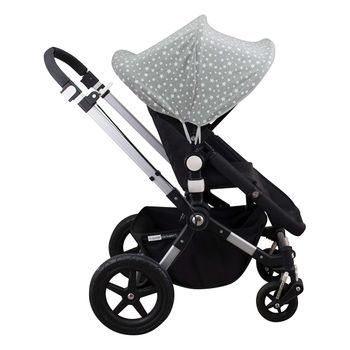 Capota Para Silla De Paseo Compatible Con Bugaboo Cameleon 2 Y 3 Jyoko White Star