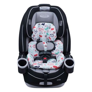 Funda Para Cojín Reductor De Silla De Coche Compatible Con Graco 4ever Jyoko Dino Party