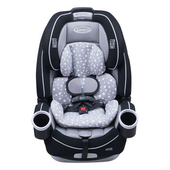 Funda Para Cojín Reductor De Silla De Coche Compatible Con Graco 4ever Jyoko White Star