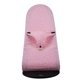 Funda De Algodón Compatible Con Hamaca Babybjorn Soft, Balance Y Bliss Dino Party Jyoko Pink Sparkles