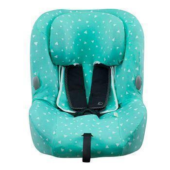 Funda Para Silla De Coche Compatible Con Bebe Confort Milofix Jyoko Mint Sparkles