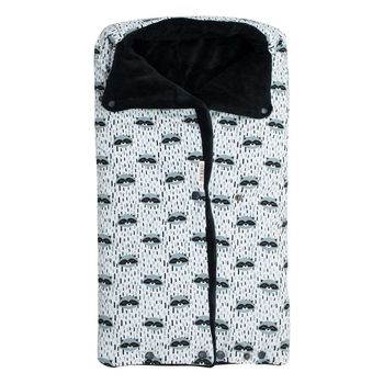 Saco Con Forro Polar Para Capazo Jyoko Racoon Town