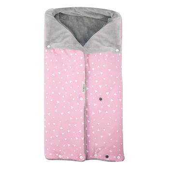 Saco Con Forro Polar Para Capazo Jyoko Pink Sparkles