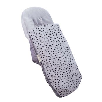 Saco Universal Con Forro Polar Para Silla De Paseo Jyoko Black Star