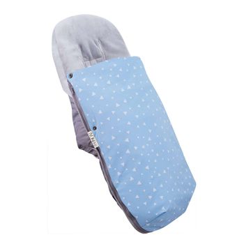 Saco Universal Con Forro Polar Para Silla De Paseo Jyoko Blue Sparkles