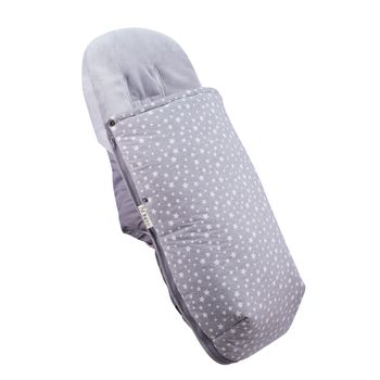 Saco Universal Con Forro Polar Para Silla De Paseo Jyoko White Star