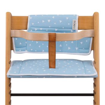 Cojín Para Trona Compatible Con Stokke Tripp Trapp Jyoko Blue Sparkles