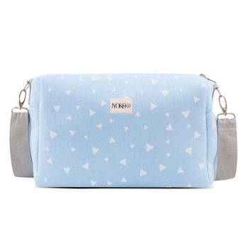 Bolso Compacto Con Anclajes Jyoko Para Silla De Paseo Blue Sparkles