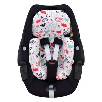 Funda Para Cojín Reductor De Silla De Coche Compatible Con Maxi Cosi Pebble 360 Jyoko Dino Party