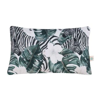 Cojín Almohada Jyoko Zebra Para Mini Cuna O Capazo