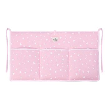 Organizador De Bolsillos Para Cuna Jyoko Pink Sparkles