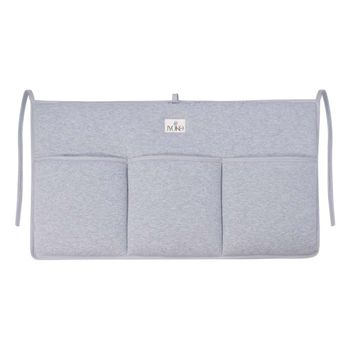 Organizador De Bolsillos Para Cuna Jyoko Stone Grey