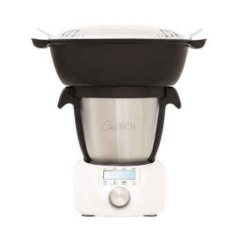 Robot de cocina  Cecotec Mambo Touch con Jarra Habana, 1600W, 3.3 l, 37  Funciones, Wi-Fi, TFT 5”, Negro