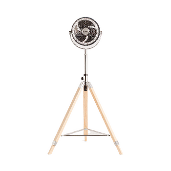 Ventilador De Pie 80w, Cromado, 70x63x130cm, Create - Air Tripod Classic