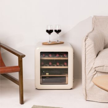 Winecooler Retro - Vinoteca Eléctrica De Estilo Retro Para 12, 45 O 76 Botellas