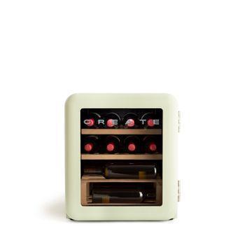 Vinoteca Eléctrica De 12 Botellas, Verde Pastel, 440x475x500mm, Create - Winecooler Retro M
