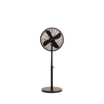 Ventilador De Pie Oscilante 50w, Negro Mate, 450x400x1250 Mm, Create - Air Stand Easy