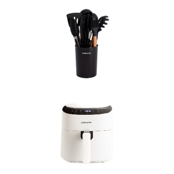 Pack Fryer Air Pro Compact 3.5 L + Set De Utensilios De Cocina