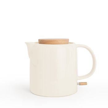 Hervidor De Agua Eléctrico De Cerámica 1 L , Blanco Roto , Create - Kettle Ceramic