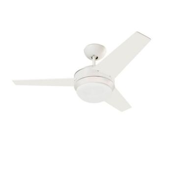 Lámpara Ventilador de Techo LEDS C4 Phuket Blanco 132cm