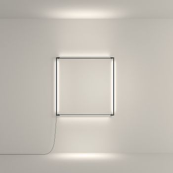 Leds·c4 Aplique Tubs Modular Square 900x900mm Led 90w Blanco Cálido - 3000k Pwm Negro 3