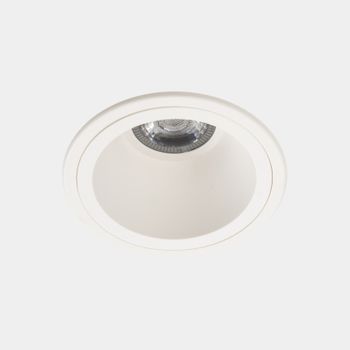 Leds·c4 Downlight Lite Ø105mm 6.7w Blanco Neutro - 4000k Cri 80 30.2º On-off Blanco Ip